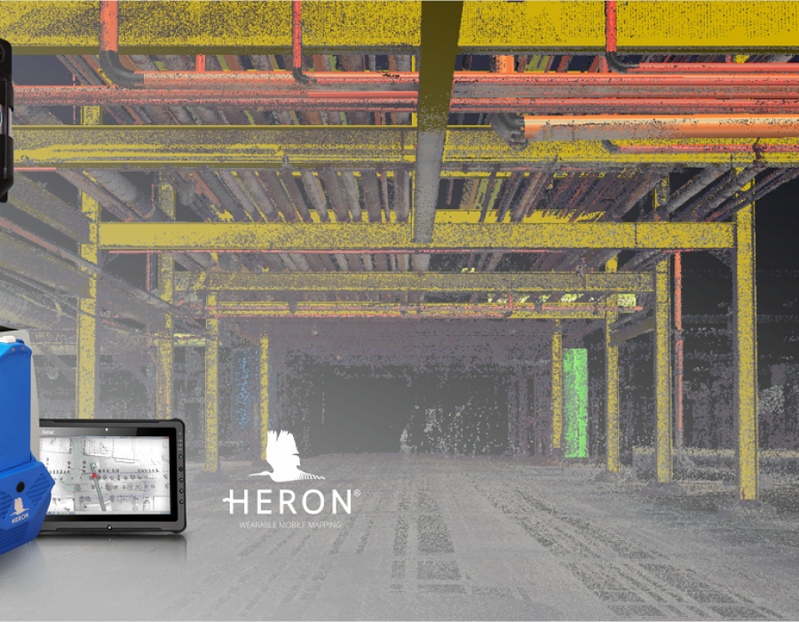 L'integrazione HERON-Verity introduce il 3D mobile mapping in tempo reale e la verifica delle costruzioni